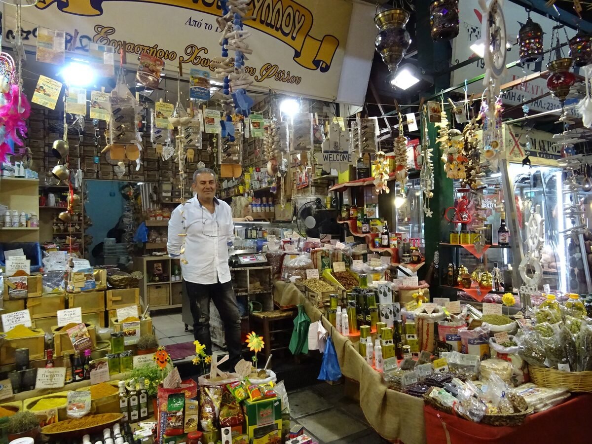 αγορά Καπάνι Θεσσαλονίκη μπαχαρικά, shopping Θεσσαλονίκη