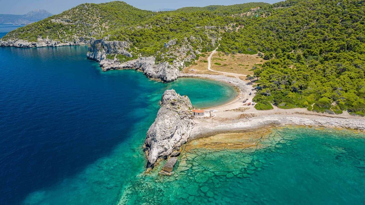 Παραλία Μυλοκοπή Λουτράκι Κορινθίας