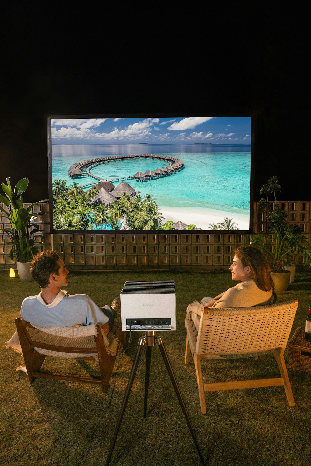 Υπαίθριο σινεμά υπό τους αστέρες