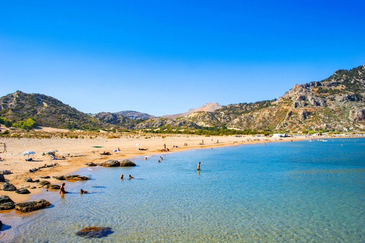 Παραλία Τσαμπίκα Ρόδος