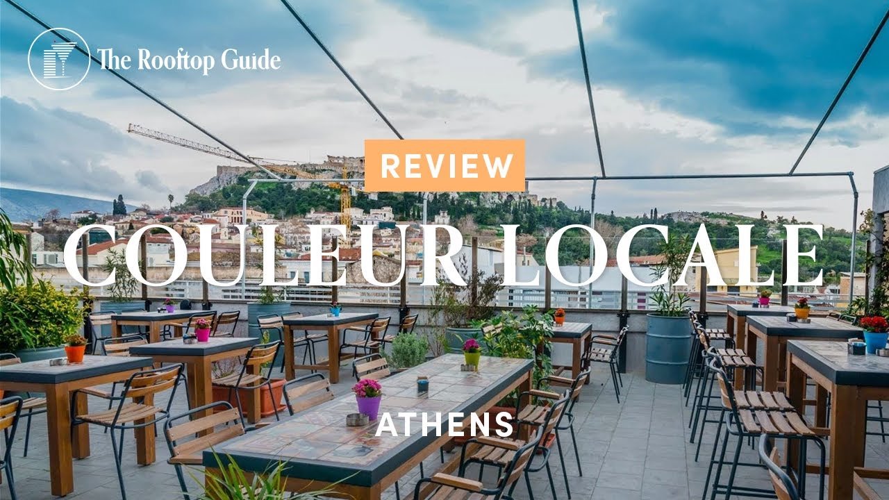 Couleur Locale Κολωνάκι ταράτσα θέα Ακρόπολη