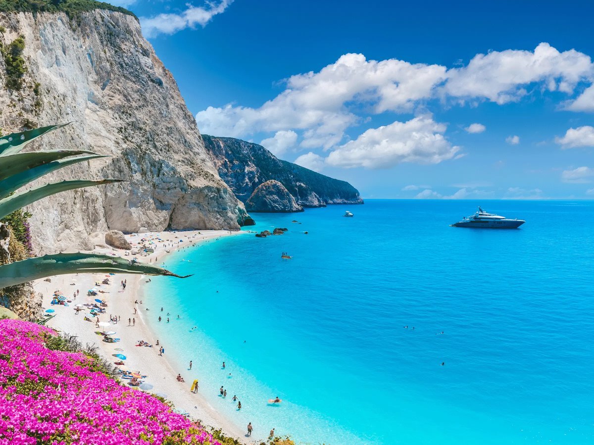 Πόρτο Κατσίκι Λευκάδα παραλία